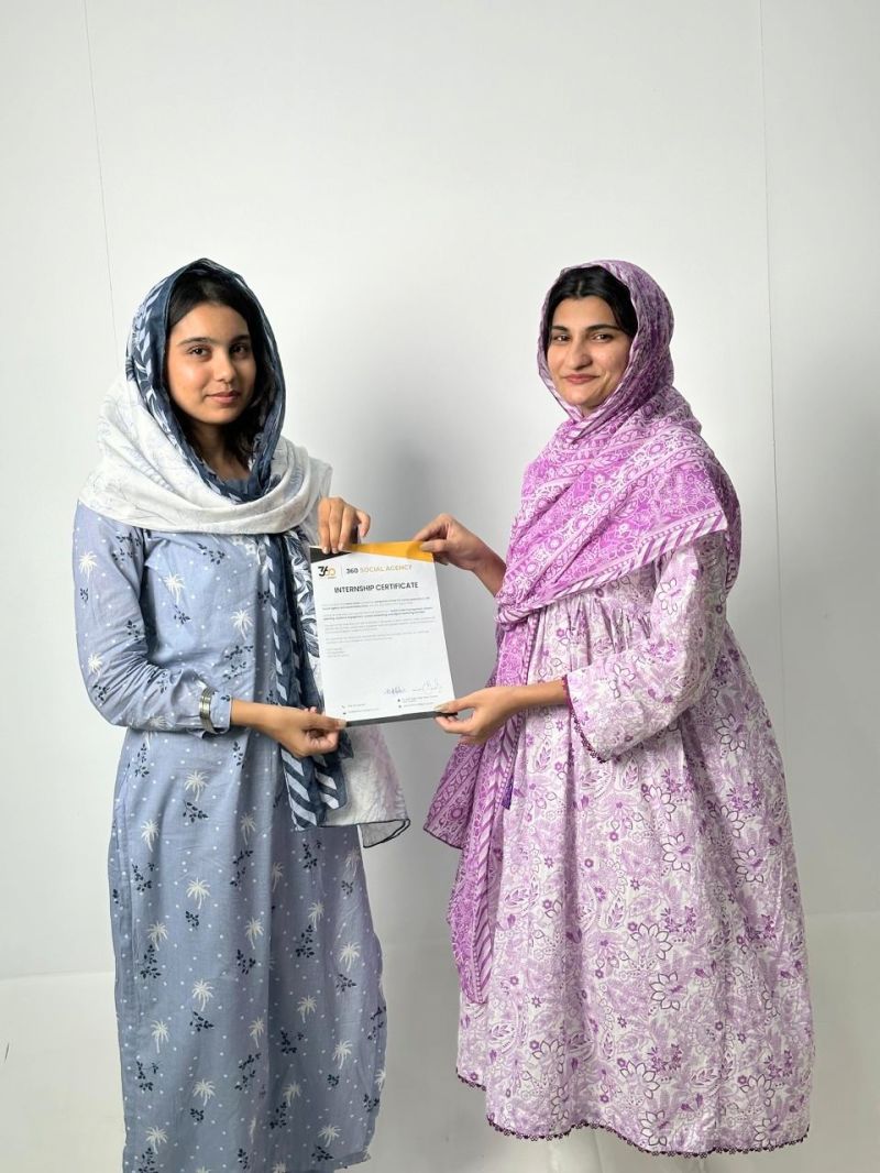 Internship certificate